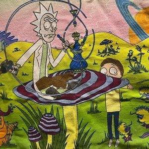Rick and Morty / Alice and Wonderland 100% cotton tee unisex